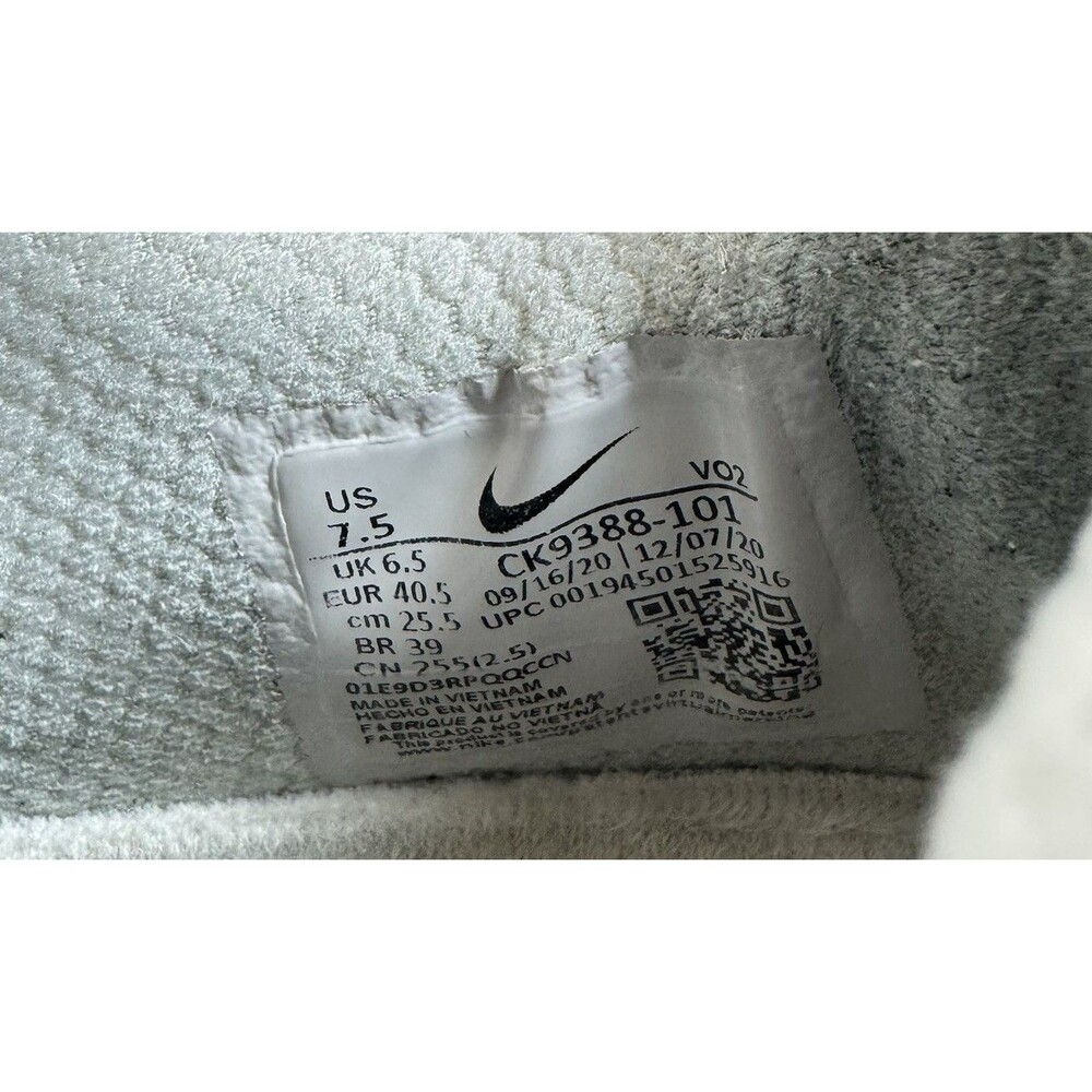 Nike Metcon 6 Mens White Gray Gum Mesh Training Sneakers Size 7.5 US - Picture 9 of 12